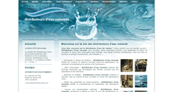 Desktop Screenshot of eaux.ch